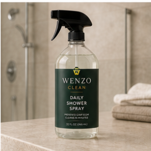 WENZO Cleaner Daily Shower Spray 24 oz