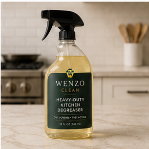 WENZO Cleaner Heavy-Duty Kitchen Degreaser 32 oz